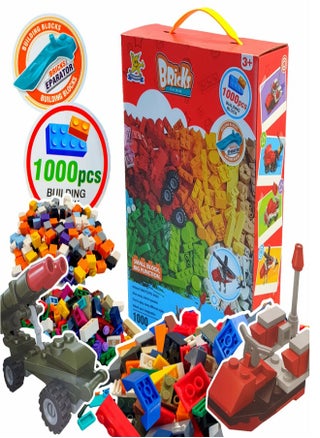 1000 Pcs Building Blocks to Teach your Child Assembly and Creativity, Enhancing Focus and Imagination. Suitable for ages 6+ - (Red) - pzsku/ZB7CD75E8114305007930Z/45/1748519778/bd788424-acd9-4d25-bd87-9ccdecc55179