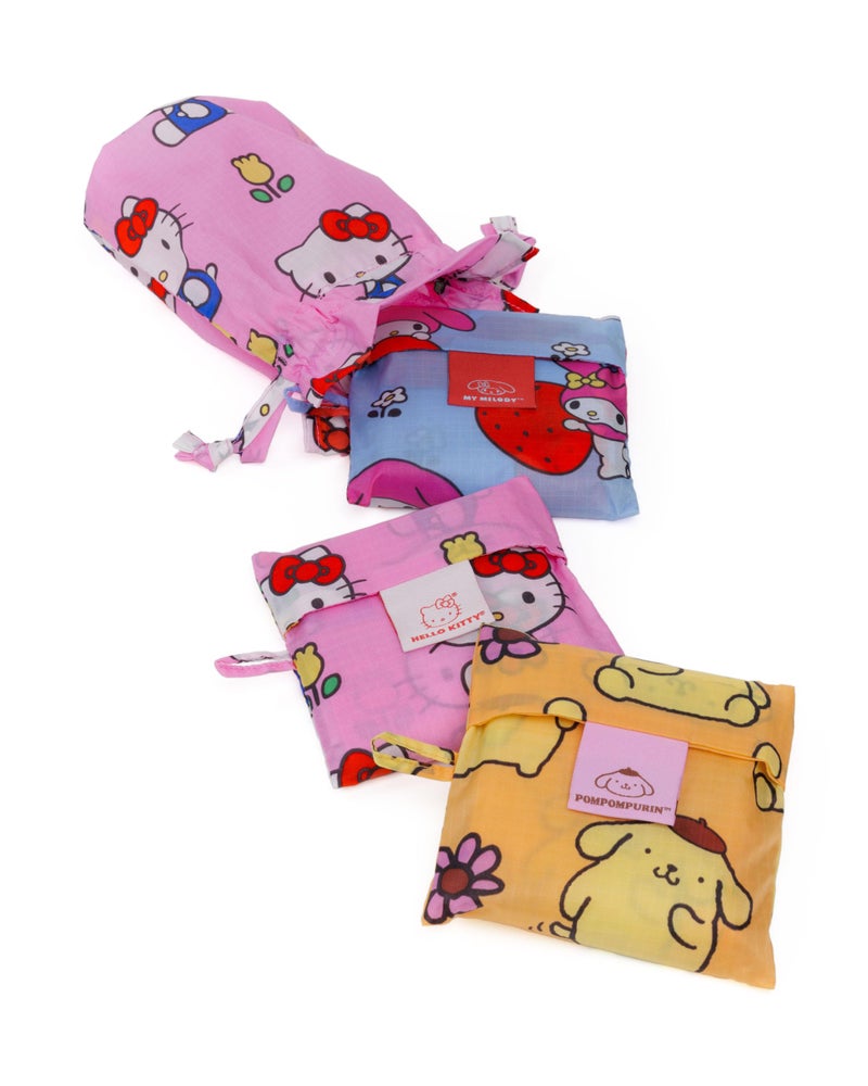 BAGGU Standard Set of 3 - Hello Kitty and Friends Florals - Image 1