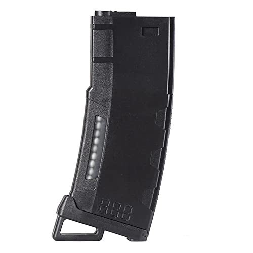 Lancer Tactical Airsoft M4 M16 Series Polymer 130 Round Capacity Transparent Window High Speed MidCap Airsoft Magazine - Image 3
