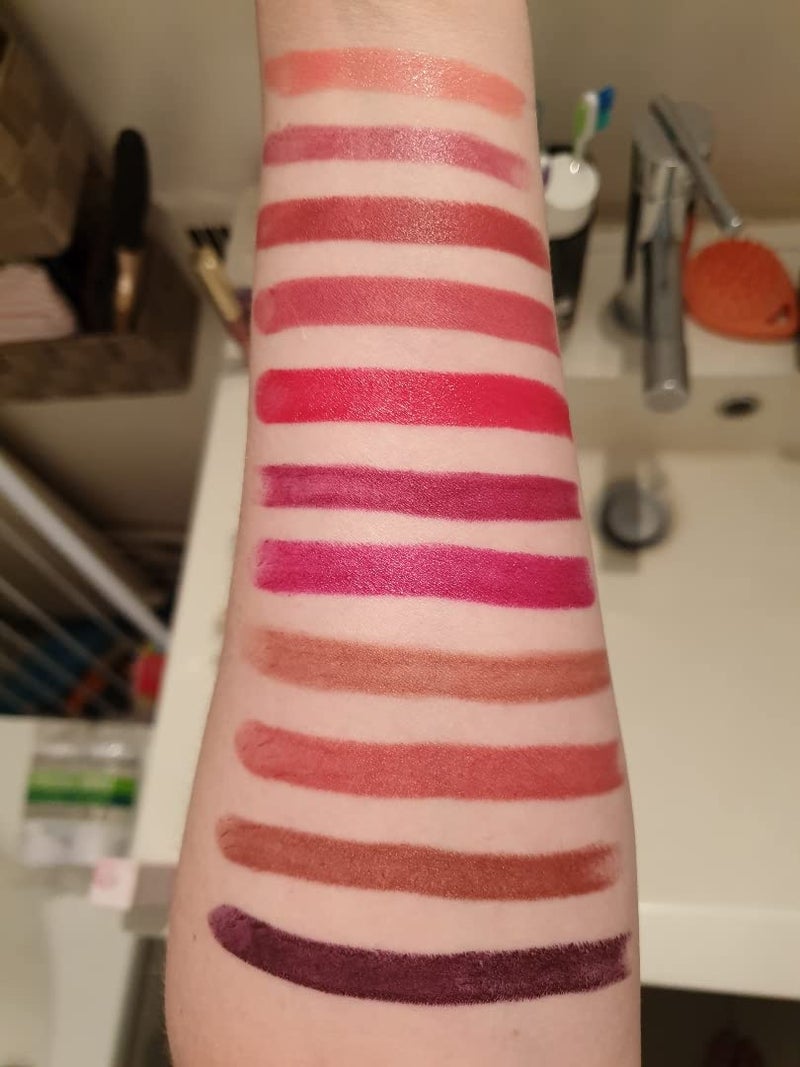 Miss Lirenn MISS LIRENN Matte Lip Gloss Light Weight NonSticky Smudge Proof Multicolor Strawberry Flavour 6 ML Pack of 3  Lip_Gloss_4_D2 - Image 2