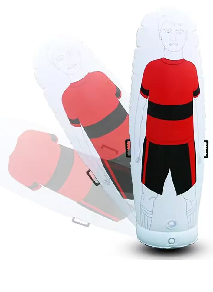 Spall Soccer Training Equipment Pvc Inflatable Free Kick Football Dummy Goalkeeper Soccer Training Dummy  - Image 2
