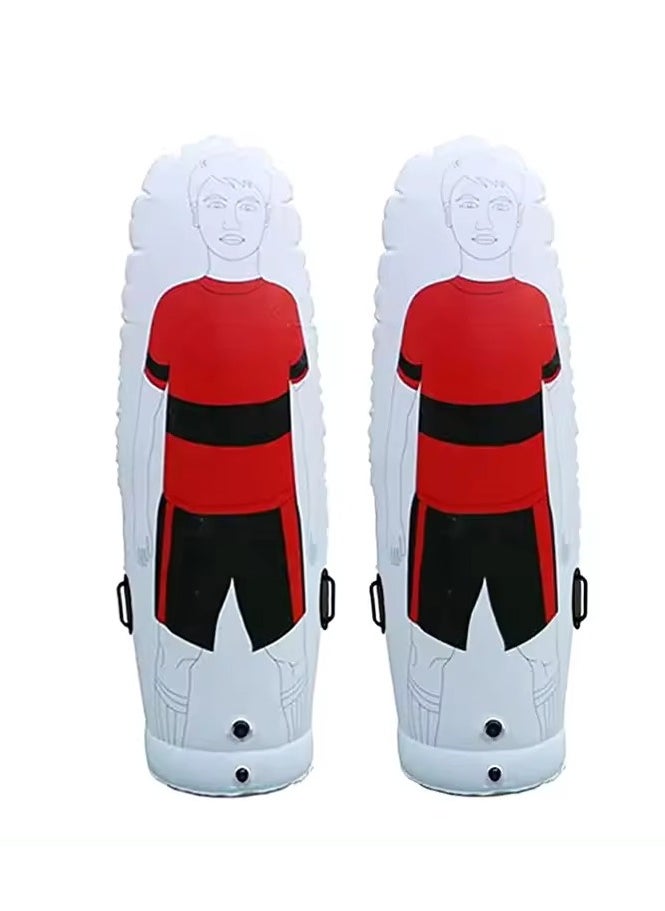 Spall Soccer Training Equipment Pvc Inflatable Free Kick Football Dummy Goalkeeper Soccer Training Dummy  - Image 4