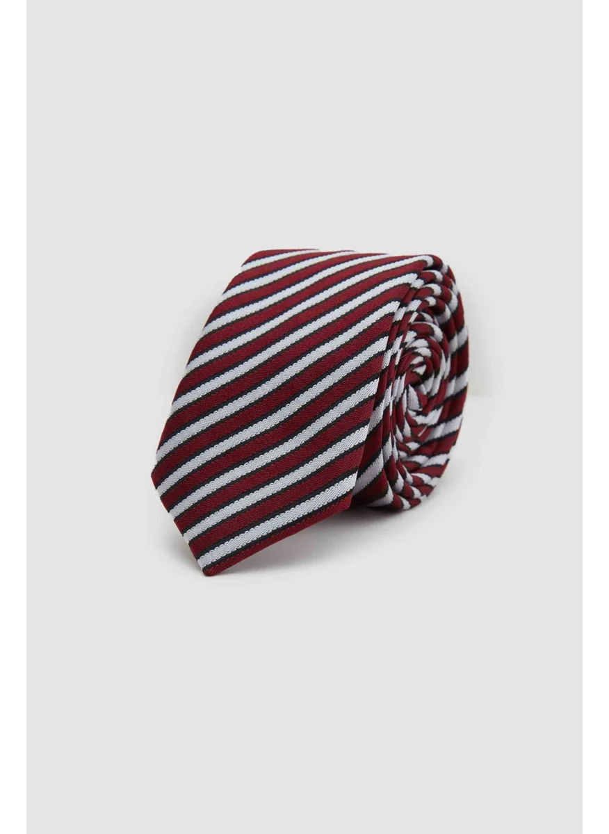 D'S DAMAT D'S Groom Claret Red Patterned 5.5 cm Tie
