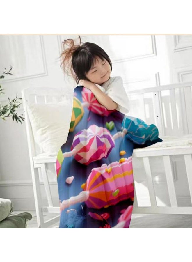 general Flannel thin blanket (warm and comfortable, suitable for sleep, gaming, dust removal and sandproof) 150cm*200cm - 620 - Image 3