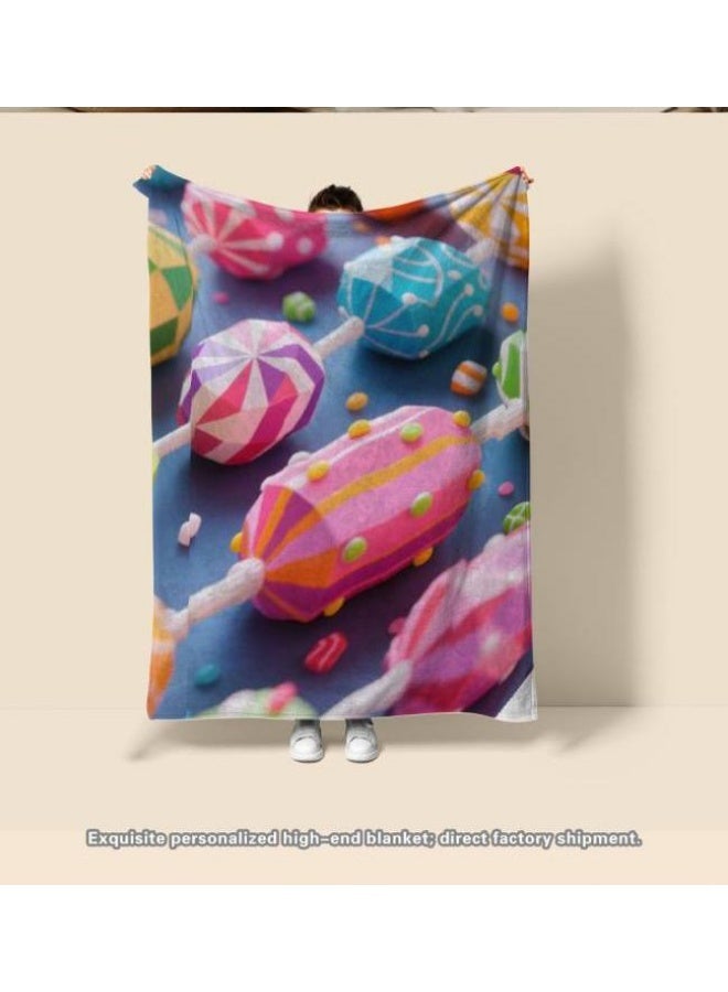 general Flannel thin blanket (warm and comfortable, suitable for sleep, gaming, dust removal and sandproof) 150cm*200cm - 620 - Image 4