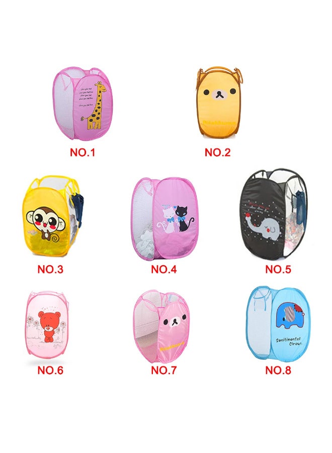 MiniMe Pop-Up Mesh Laundry Hamper | Blue | Polyester Mesh & Nylon Frame | Collapsible & Portable | Lightweight & Breathable | Easy To Clean & Store | Ideal For Toy - Image 3