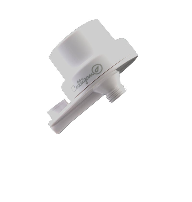 Culligan ISH-100 Inline Showerhead Filtration Attachment with Filter, 10,000 Gallon, White