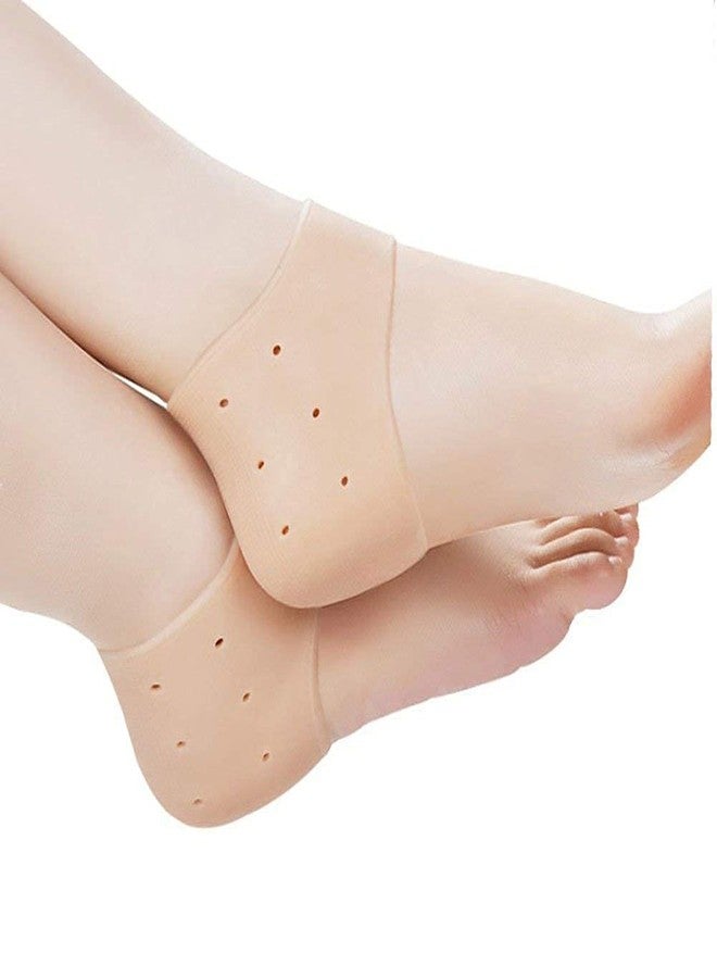 BEAUTIVIA Anti-Cracking heel Protectors Silicone Pad Cover Moisture-Resistant Set Care Set, Personal Care - Reusable Foot Silicone - Image 3