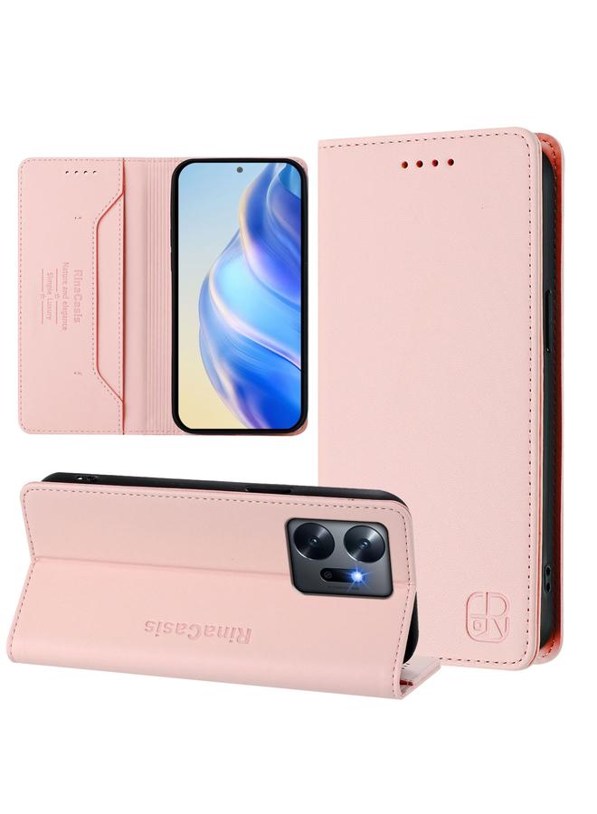 S-TOP Case For Infinix Zero 20 RC01 Dual-Folded Magnetic Suction RFID Leather Phone Case - Image 1