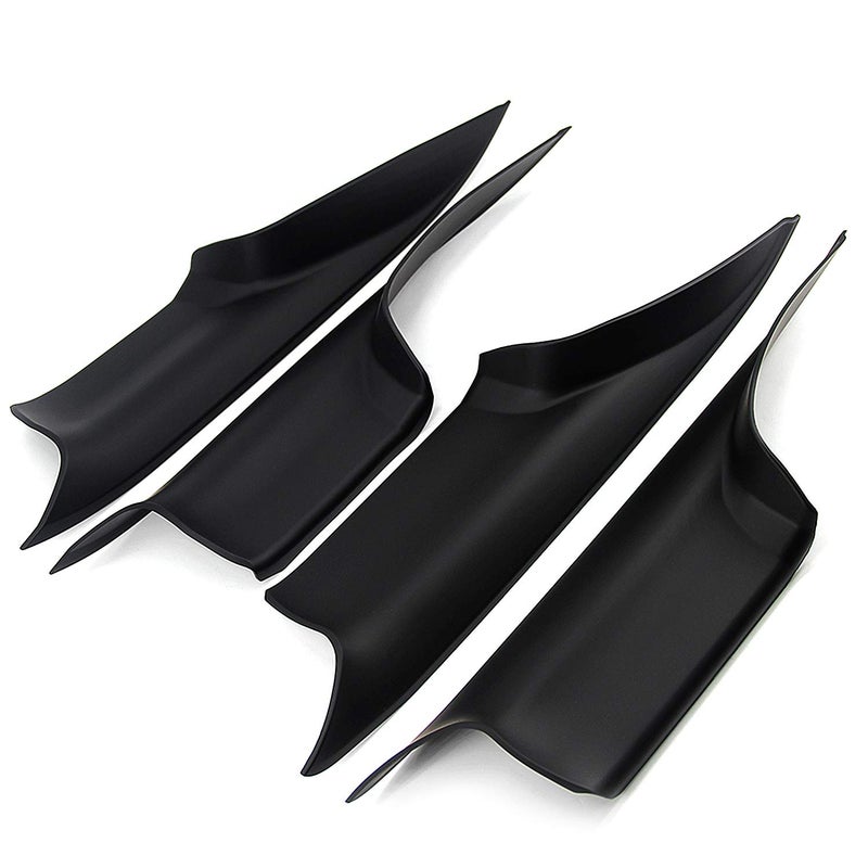 FEXON Door Pull Handle Cover Replacement for BMW 7 Series 730Li 740Li 750Li 760Li F02 2008-2014 Fit Long-wheelbase and FL FR RL RR Position Replaces 51419115501 51419115502 51429151211 51429151212 - Image 3
