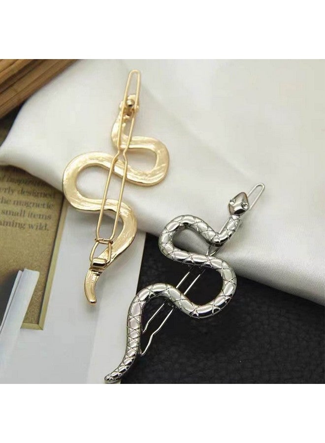 KuuGuu 12 Pcs Snake Hair Clip Metal Hair Pins Barrettes Hairdecorative Metal Hair Pins For Women Girls - Image 4