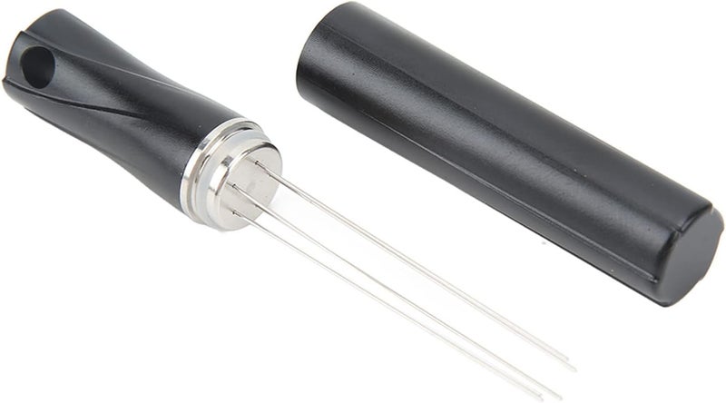 Coffee Needle Distributor, 304 Stainless Steel Mini Coffee Powder Stirring Needle Polished Professional Rust Proof for Coffee Distribution for Home for Outdoor(Black) - Image 1