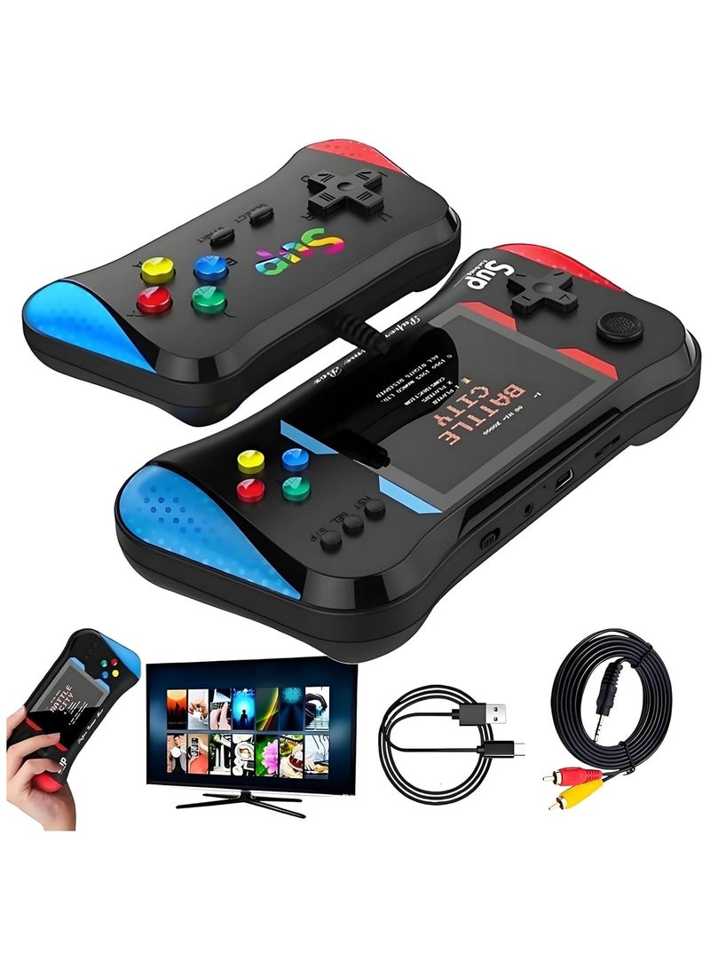 Snaggle Portable Retro Gaming Console with 500 Built-in Classic Games, 3.5-Inch HD Screen, Rechargeable Battery, TV Output, Plug & Play Video Game Boy Handheld Console for Kids and Adults - Image 1