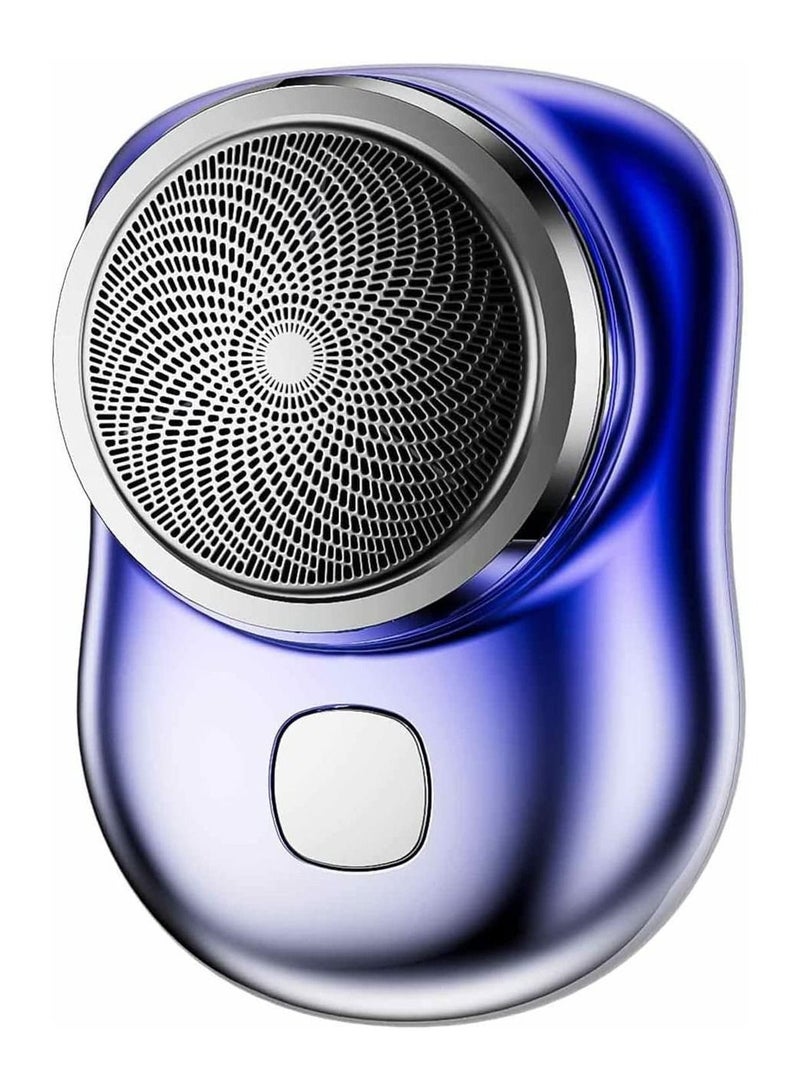 NIBEMINENT Mini Electric Shavers for Men, Pocket Size Portable Razor Men,Washable Razor, USB Rechargeable Suitable Car, Travel, Home - Image 1