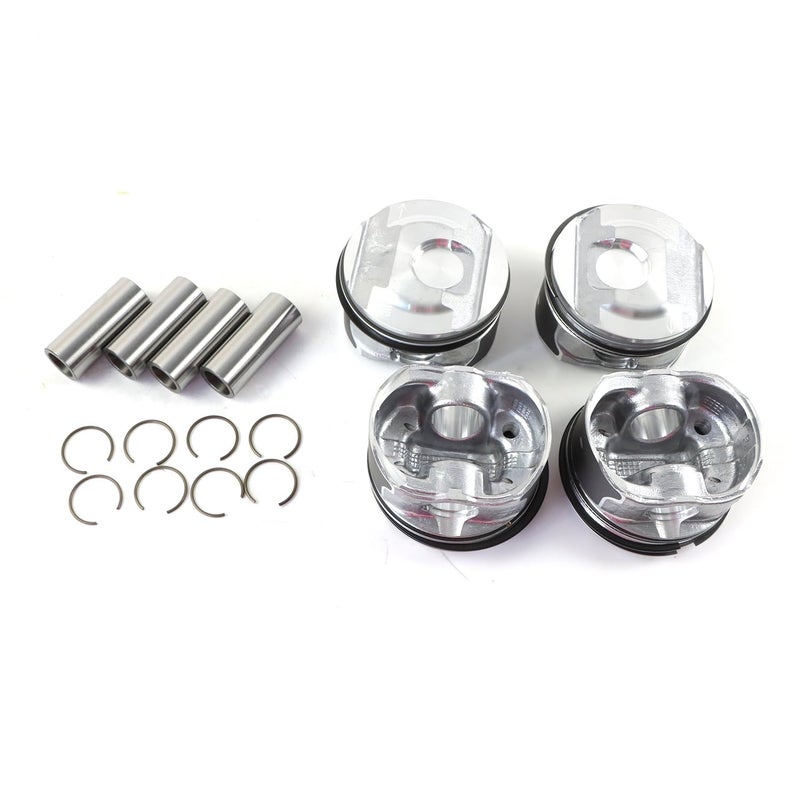 Generic Cycwer Pistons & Rings Kit Fits for 2016-2020 Camaro 2.0L, Fits for 2014-2017 Regal 2.0L, Replace OE 12652809 12569638  - Image 1