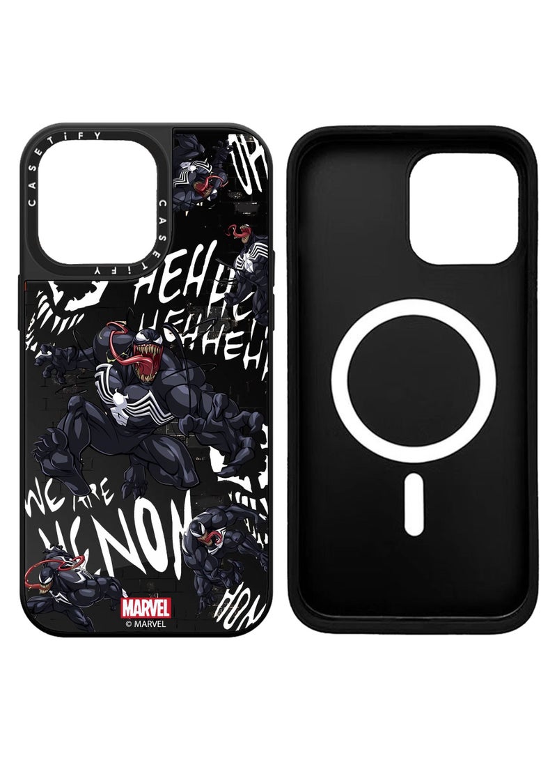 Casetify Magnetic Suction Phone Case for iPhone 12 Pro Max Venom Protective Cover - Image 2