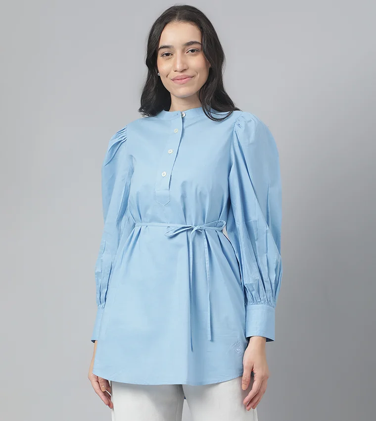 BEVERLY HILLS POLO CLUB Beverly Hills Polo Club Womens Woven Top