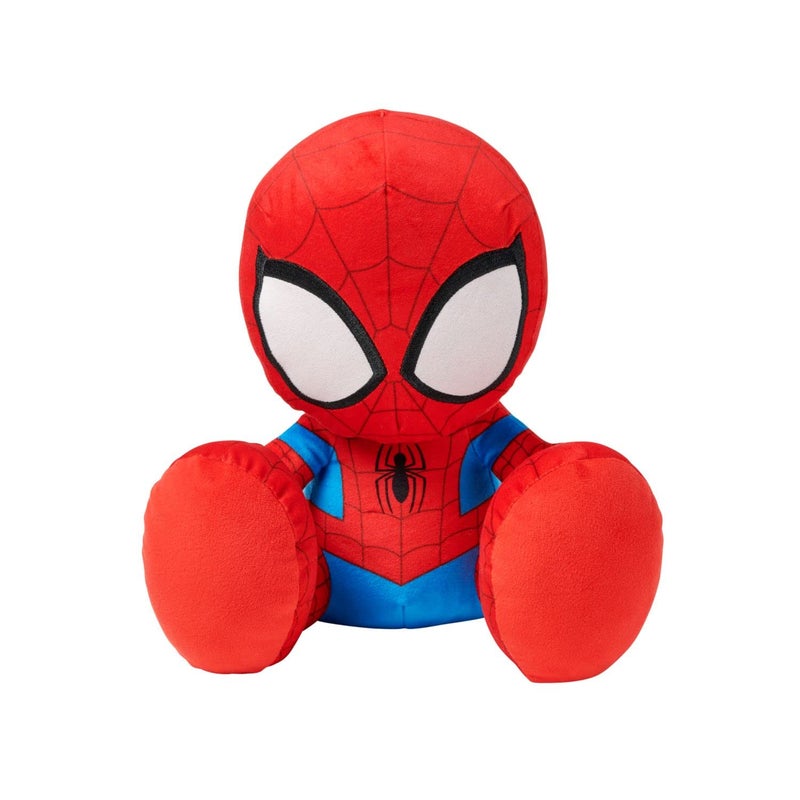 Disney Store Official SpiderMan Big Feet Plush Spiderman Plush with Embroidered Features Print Costume Details Soft Fill Oversized Feet 11 Marvel Plushie - Image 3
