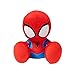 Disney Store Official SpiderMan Big Feet Plush Spiderman Plush with Embroidered Features Print Costume Details Soft Fill Oversized Feet 11 Marvel Plushie - Image 4