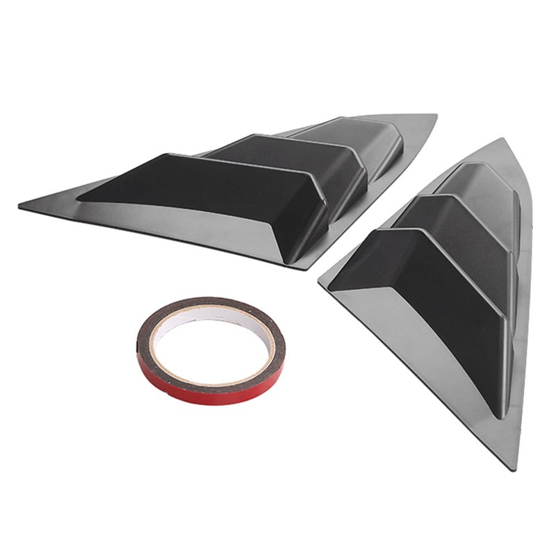 Louvers Cover Replacement For Honda Civic 4Dr Sedan 2016-2019 - ABS Plastic Easy Installation Vehicle Upgrade for Sedan Accessory - Image 1