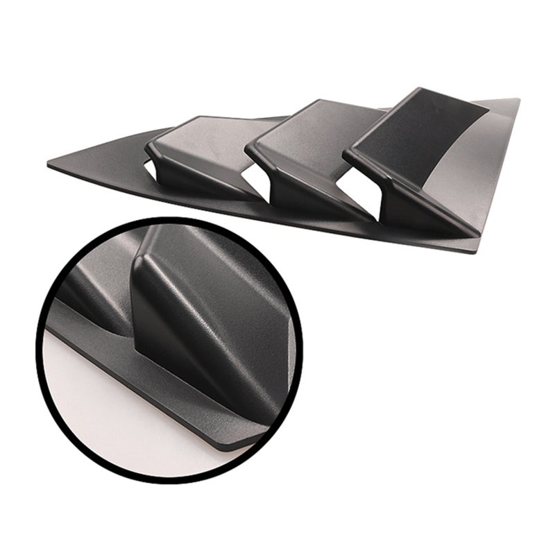 Louvers Cover Replacement For Honda Civic 4Dr Sedan 2016-2019 - ABS Plastic Easy Installation Vehicle Upgrade for Sedan Accessory - Image 4