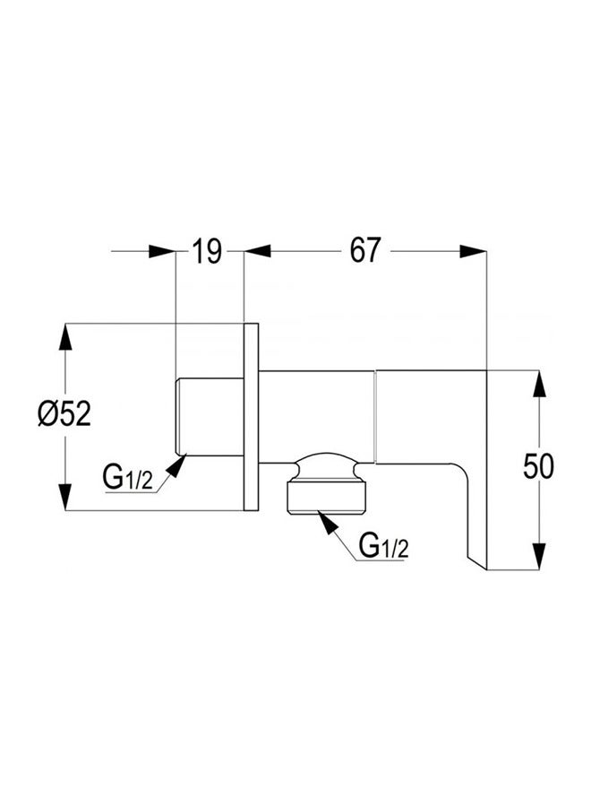 كلودي محبس زاويه . . RAK 13013 - Image 2