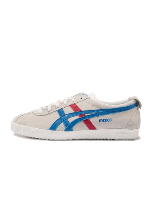 Delegation Casual Colorblock Sneakers Beige/Blue/Red