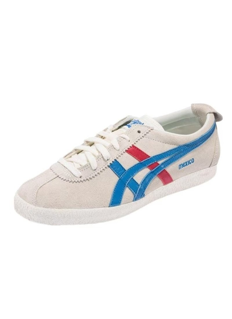 Delegation Casual Colorblock Sneakers Beige/Blue/Red