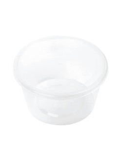 Disposable Container With Lids Bowls For Food  Microwave Plastic Freezer Soup Pint Deli Round Containers 450 ml 10 PCS Kitchen Containers Storage Box Khaleej Pack