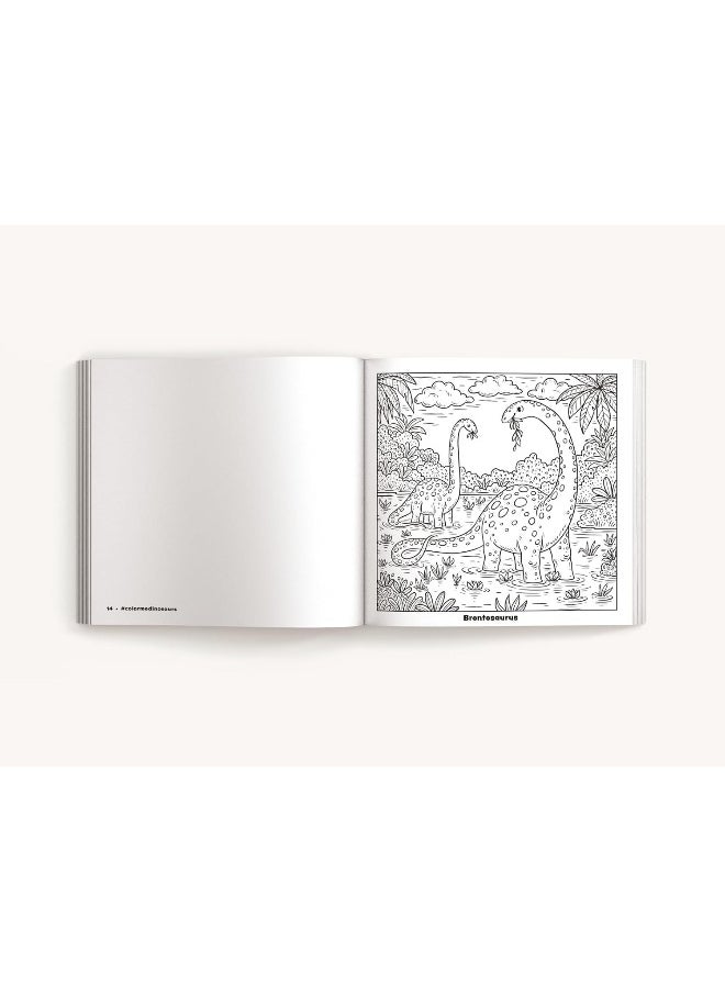 Color Me Dinosaurs (Kids' Edition): 30 Dino-mite Coloring Pages  - Image 4