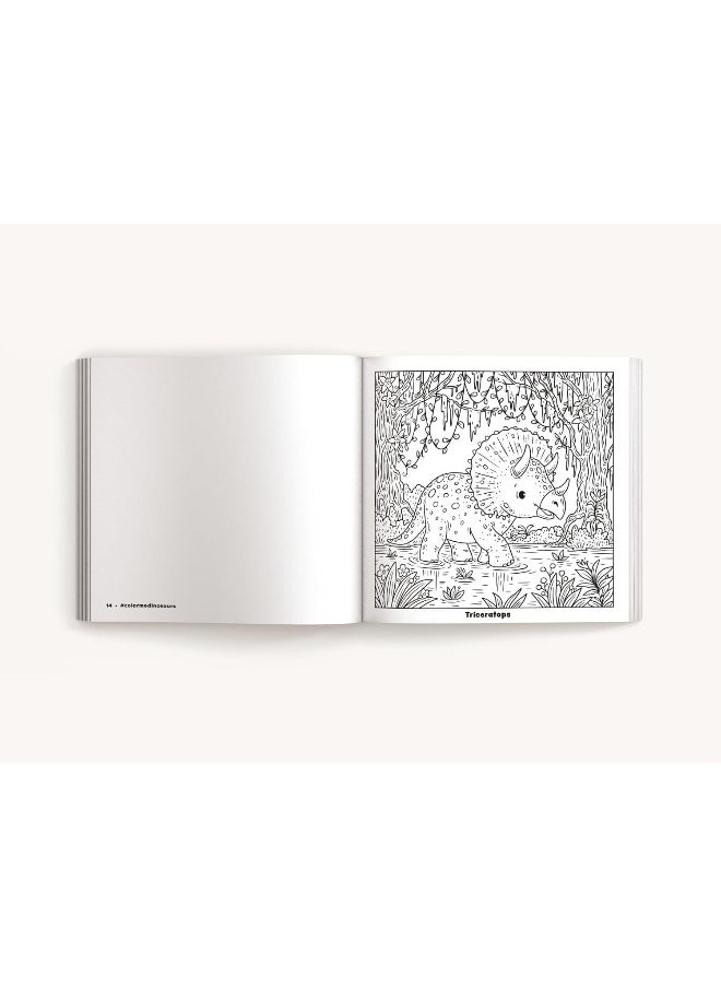 Color Me Dinosaurs (Kids' Edition): 30 Dino-mite Coloring Pages  - Image 3