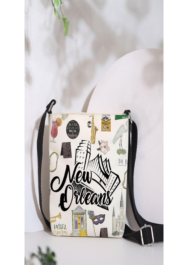MAOFAED New Orleans Gift, New Orleans Crossbody Bag for Women, New Orleans Travel Gift, New Orleans Souvenir (new orleanXK) - Image 3