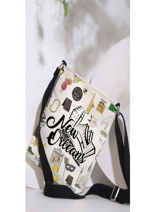MAOFAED New Orleans Gift, New Orleans Crossbody Bag for Women, New Orleans Travel Gift, New Orleans Souvenir (new orleanXK) - Image 4