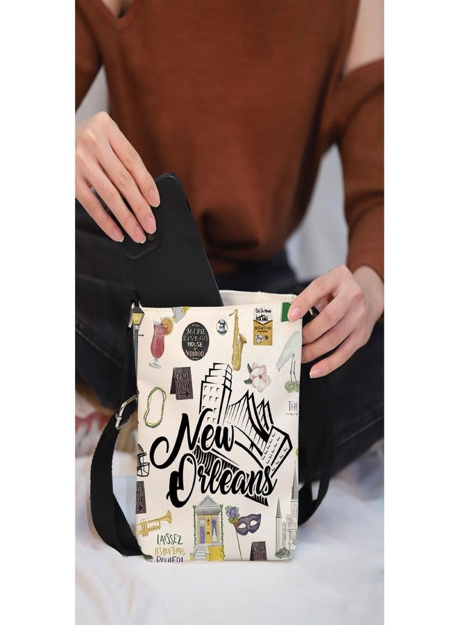 MAOFAED New Orleans Gift, New Orleans Crossbody Bag for Women, New Orleans Travel Gift, New Orleans Souvenir (new orleanXK) - Image 5