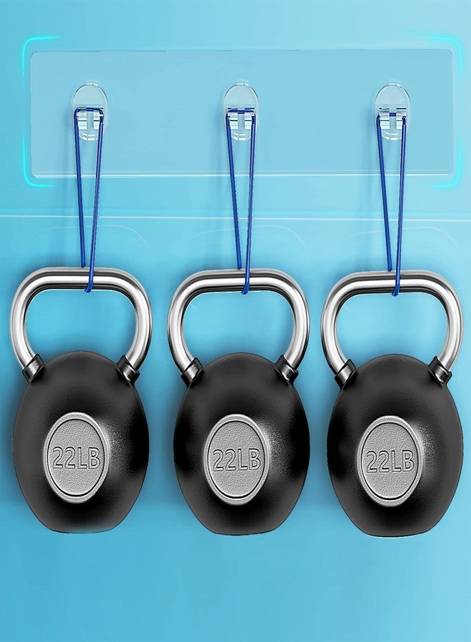 Moforoco 2 Pack Shower Caddy Adhesive for Replacement, No Drilling Strong Transparent Adhesive for Shower Caddy, Soap Holder, Bathroom Storage Shelves and Kitchen Racks - Image 2