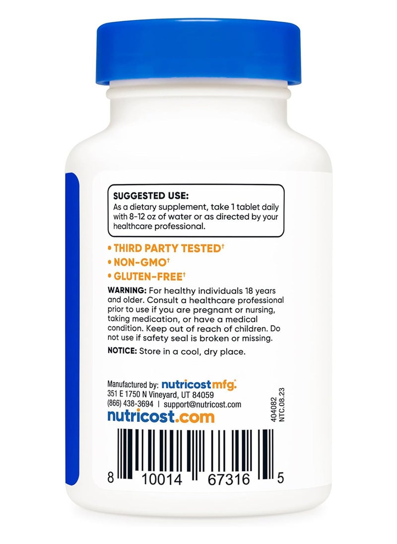 Nutricost - Chromium 1000 Mcg 240 Tablets Gluten Free Nongmo - Image 1