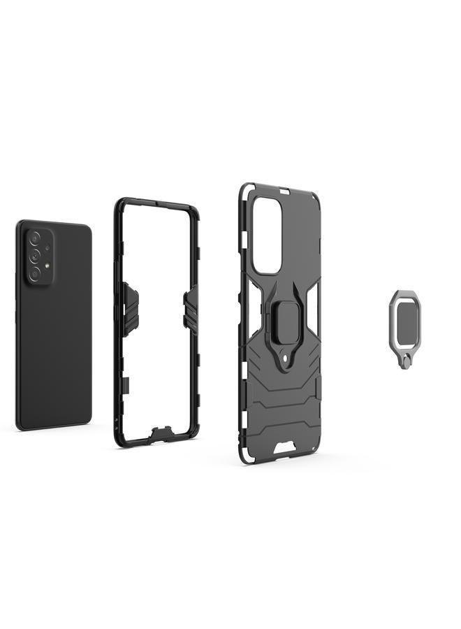 S-TOP Case For Samsung Galaxy A53 5G PC + TPU Phone Case with Magnetic Ring Holder - Image 5