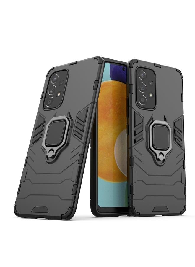 S-TOP Case For Samsung Galaxy A53 5G PC + TPU Phone Case with Magnetic Ring Holder - Image 1