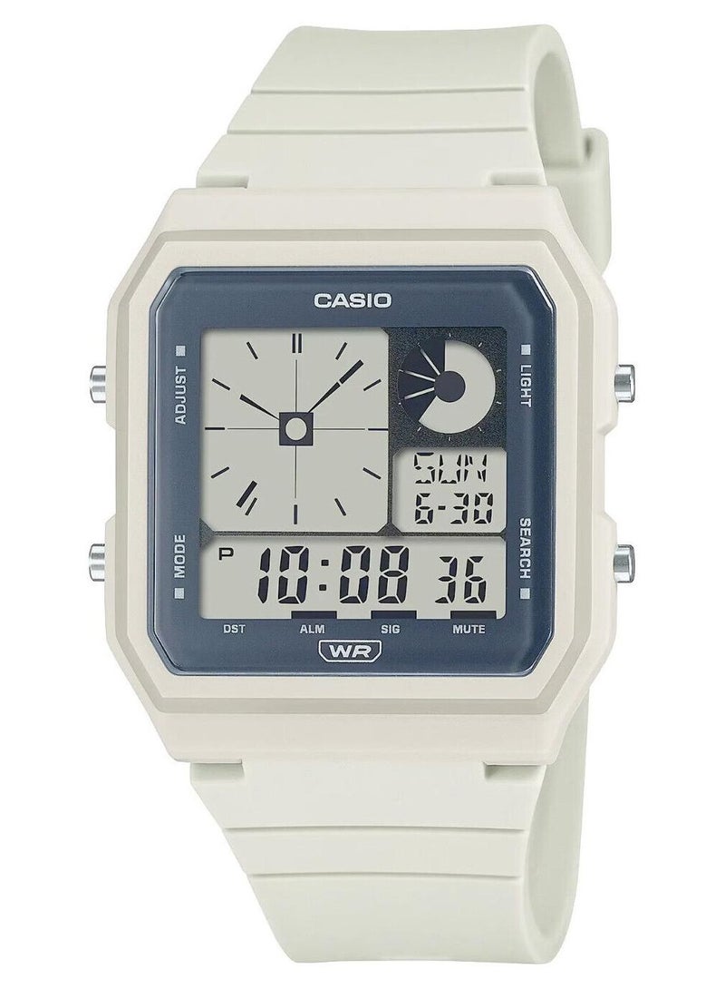CASIO Retro Vintage Series Twin graph Digital Resin Band Watch For Women LF-20W-8A - Image 1