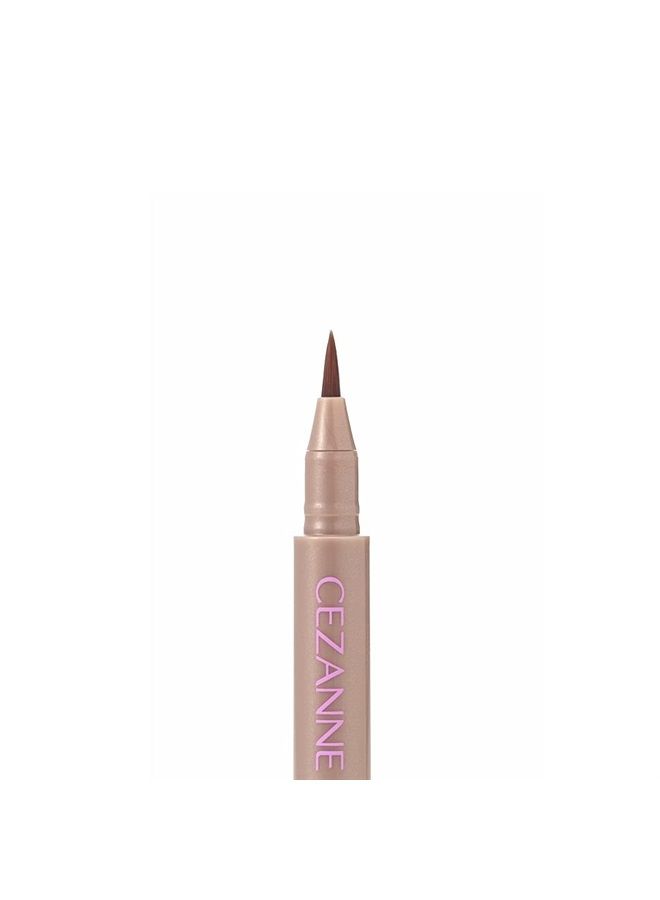 cezanne 20 Eyeliner for Drawing, Greige for Shadows, 0.02 fl oz (0.6 ml), Highlight Twine Liquid Eyeliner - Image 2