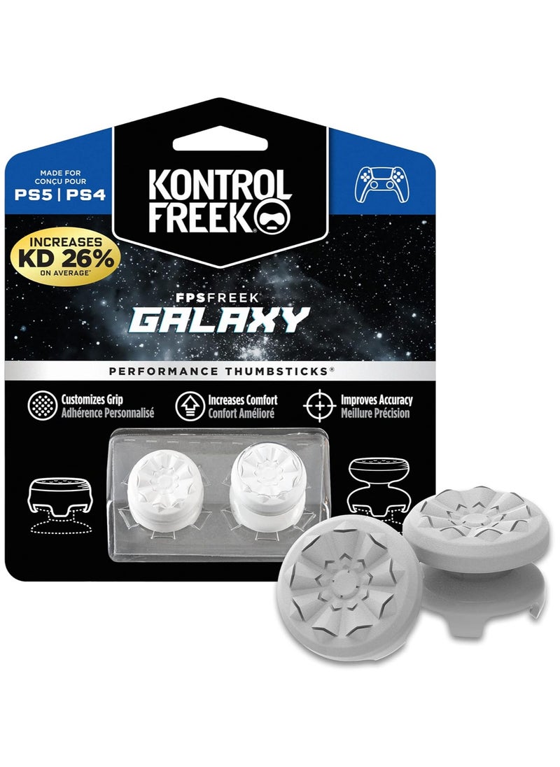 FPS Freek Galaxy White for Playstation 4 (PS4) and Playstation 5 (PS5) | Performance Thumbsticks | 1 High-Rise, 1 Mid-Rise | White - pzsku/ZB7CF632AFA70F5C7B100Z/45/_/1740574970/4e892005-8820-4b13-a288-ba7dfe49bd86