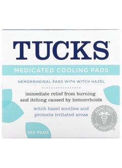 Tucks Medicated Cooling Pads, 100 Pads  - Image 1