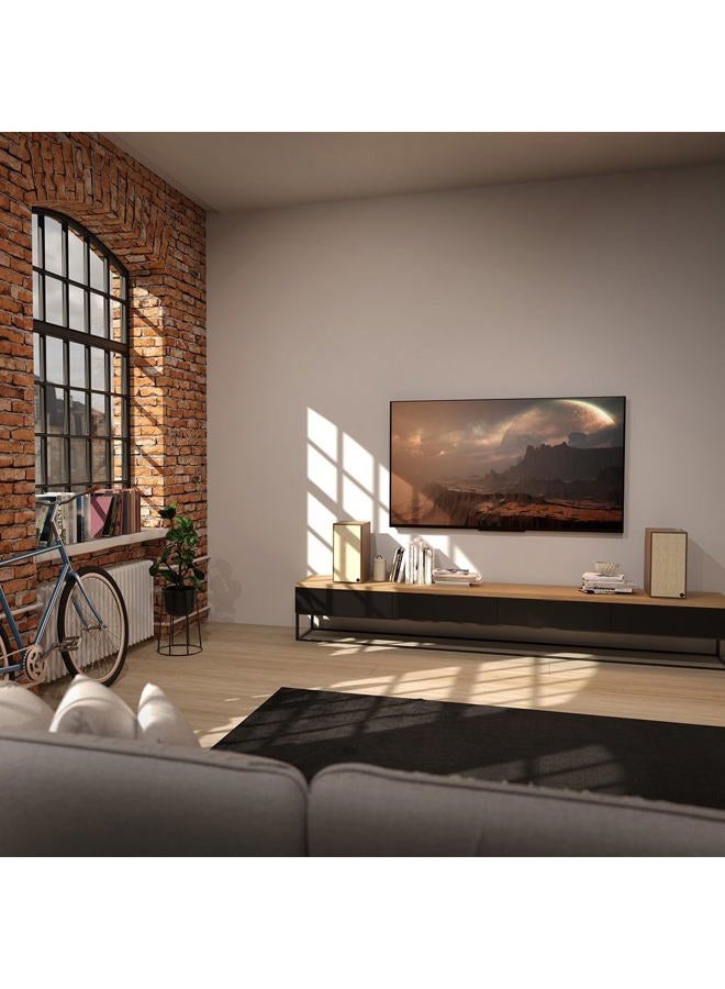 Klipsch The Sevens Heritage Inspired (Pair) Powered Speakers - Walnut - Image 5