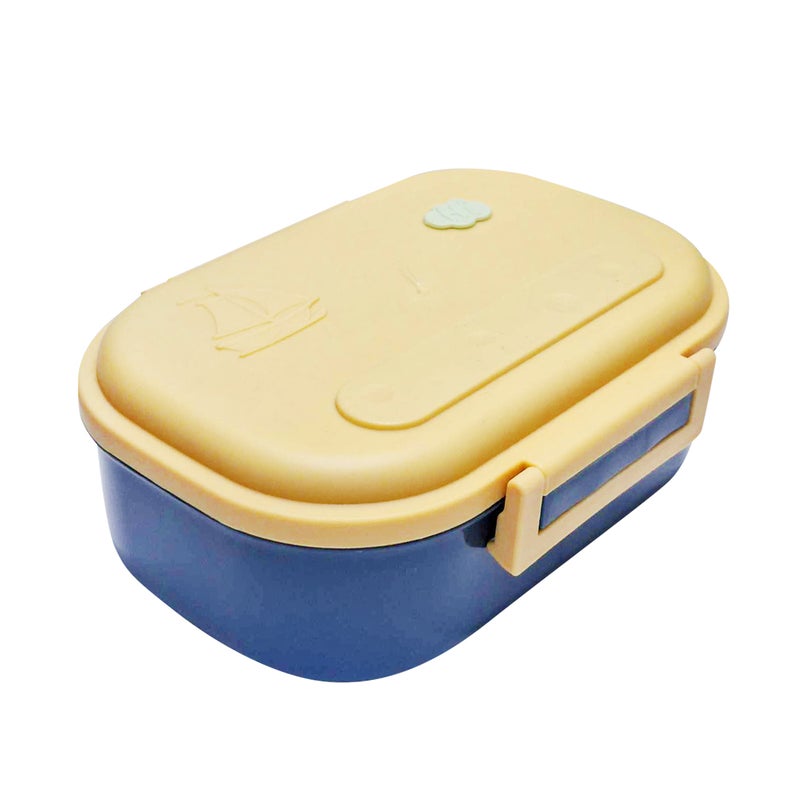 Star Babies - 2 Compartment Lunch Box With Spoon - Yellow - Image 1