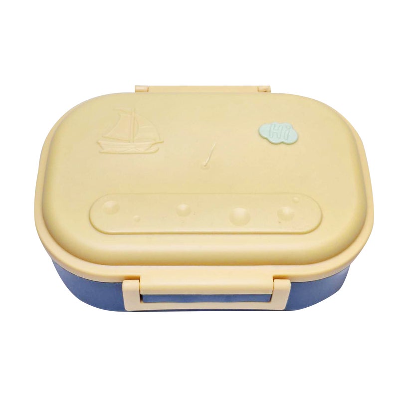 Star Babies - 2 Compartment Lunch Box With Spoon - Yellow - Image 2