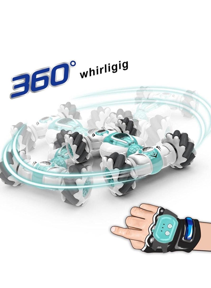 لعبة سيارة كهربائية قابلة للتحول مزودة بجهاز تحكم عن بعد وجهاز استشعار الإيماءات - Image 3