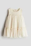 H&M Crinkled chiffon dress