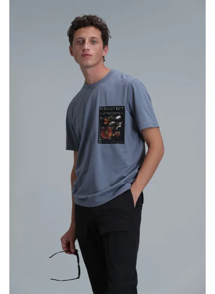 لوفيان Exotic Modern Graphic T-Shirt Duck Green