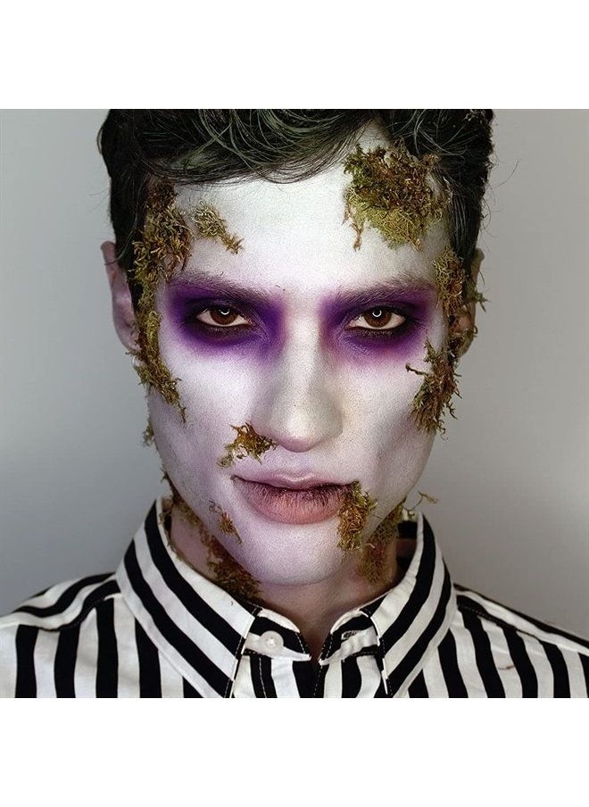 mehron - Makeup Fantasy FX Cream Makeup | Water Based Halloween Makeup | White Face Paint & Body Paint For Adults 1 fl oz (30ml) (White) - Image 1