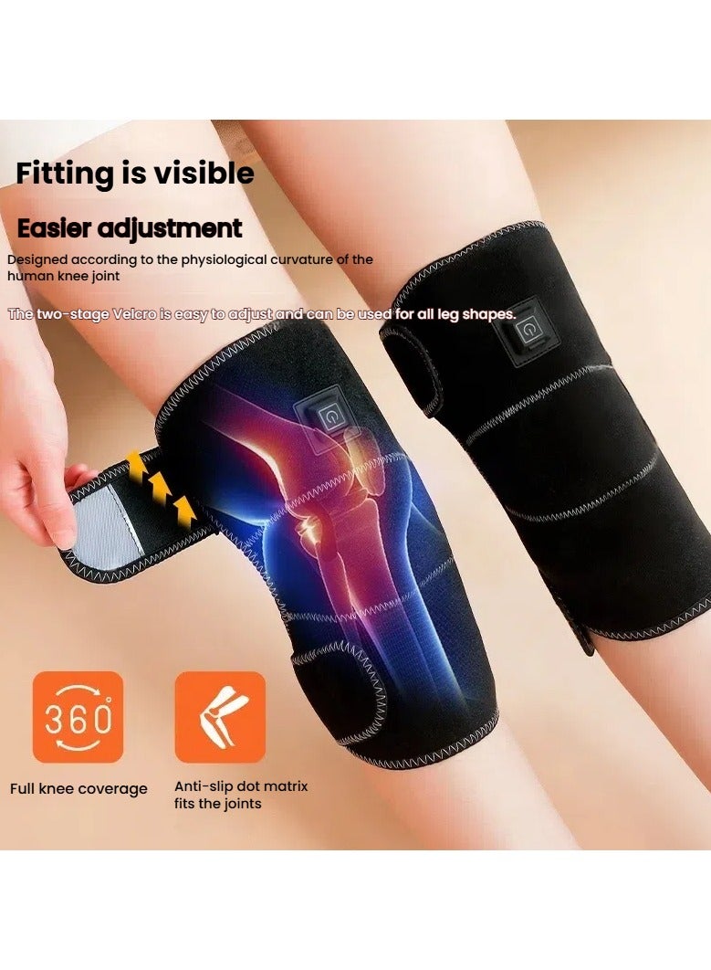 general Smart heater shoulder guard USB power supply hot compress knee warm and moisture removal knee pad device - Image 2